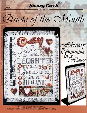 Quote of the Month - February (Sunshine in a House) MAIN