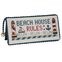 Quick Stitches 025 Beach House Rules MAIN