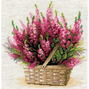 Riolis Cross Stitch Kit - Scottish Heather MAIN