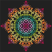 Shannon Christine Designs - Full Rainbow Mandala 2 THUMBNAIL