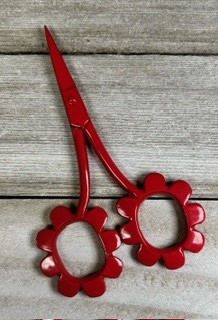 Daisy Scissors - Red MAIN
