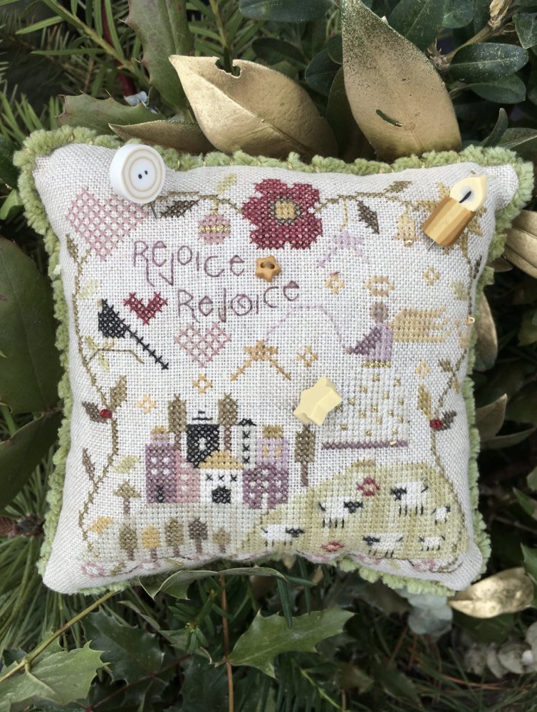 shepherd's bush cross stitch shepherd's bush rejoice rejoice cross ...