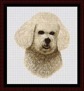 Cross Stitch Collectibles - Bichon MAIN