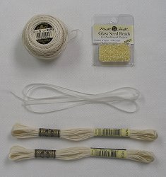 Roosevelt Birth Sampler Thread & Bead Pack MAIN