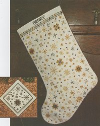 Rosewood Manor - Stars In My Crown Christmas Stocking MAIN