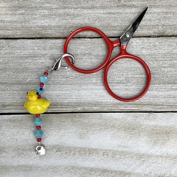 Scissor Fob - Rubber Ducky MAIN