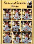Twin Peak Primitives - Santa and Rudolph Minis THUMBNAIL