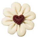 Button - Daisy w/Heart MAIN