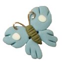 Button - Slate Blue Butterfly MAIN