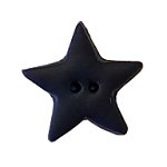 Button - Navy Blue Star, Medium MAIN