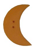 Button - Glow Orange Crescent Moon MAIN