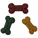 Button - Dog Bone Flat (Set of 3) MAIN