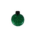 Button - Green Glitter Ornament THUMBNAIL
