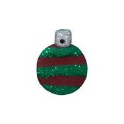 Button - Striped Ornament THUMBNAIL