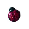 Button - Glitter Ladybug, Extra Small MAIN