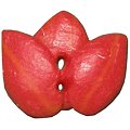 Button - Red Tulip Top, Medium MAIN