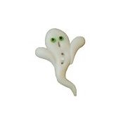 Button - Green Eyed Glow Ghost THUMBNAIL