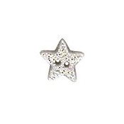 small white star buttons