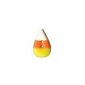 Button - Candy Corn, Medium THUMBNAIL