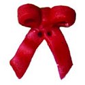 Button - Rippled Bow (Red) MAIN