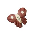 Button - Rose Butterfly, Small MAIN