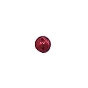 Button - Red Glitter Ball, Extra Small THUMBNAIL