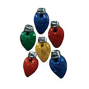 Button - Vintage Light Bulbs (Set of 6) THUMBNAIL