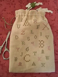 The Primitive Jewel - Scatter Sampler Ditty Bag MAIN