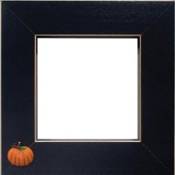 Button Frame - Pumpkin 4x4 Black MAIN