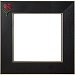 Button Frame - Terra Cotta Sweet Heart 5x5 Black SWATCH