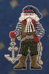 Mill Hill Bead Kit Seafaring Santas - Boatswain Santa MAIN