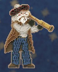 Mill Hill Bead Kit Seafaring Santas - First Mate Santa MAIN