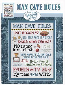 Sue Hillis Designs - Man Cave Rules MAIN