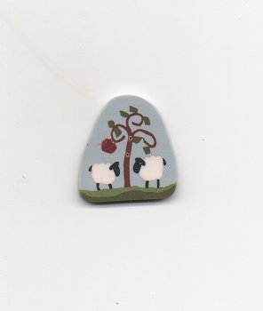 Shepherd's Bush - Sheep In A Garden Button MAIN