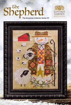 Cottage Garden Samplings - The Snowman Collector Series #3 The Shepherd MAIN