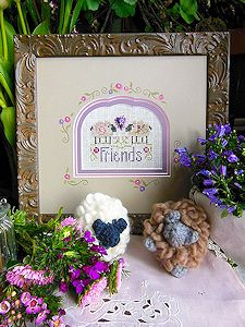 Shepherd's Bush - Friendsheep Freebie Pattern and Friendsheep Heart Button MAIN
