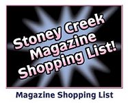 Stoney Creek Magazine Shopping List