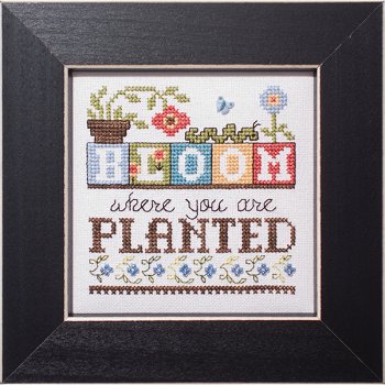 cover of Stoney Creek cross stitch pattern Simply Inspirational SI002 bloom MAIN