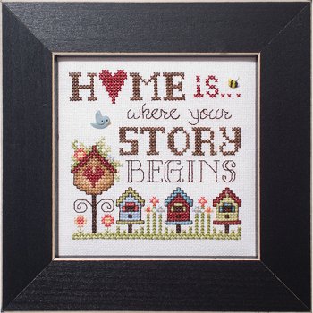 cover of Stoney Creek cross stitch pattern Simply Inspirational SI005 Where your story begins MAIN