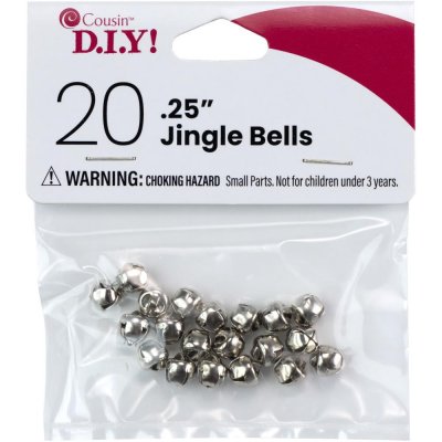 Jingle Bell - Silver .25" Pkg/20 MAIN