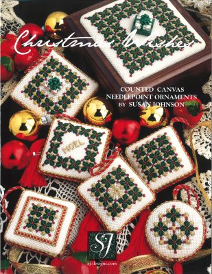 SJ Designs - Christmas Counted Canvas Needlepoint Ornaments MAIN