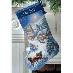 Dimensions Stocking Kit - Sleigh Ride At Dusk Stocking Kit MAIN