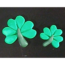 Magnets - Snowmen of the Month - March Shamrocks, Set of 2 MAIN