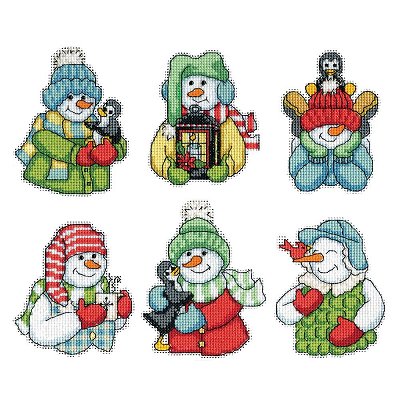 Design Works Kit - Smiling Snowmen MAIN
