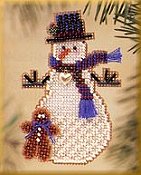 Mill Hill Snow Charmer Kit Series II - Gingerman Snow Charmer THUMBNAIL