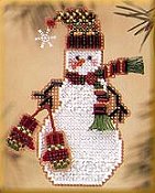 Mill Hill Snow Charmer Kit Series II - Mitten Snow Charmer THUMBNAIL