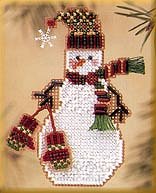 Mill Hill Snow Charmer Kit Series II - Mitten Snow Charmer MAIN