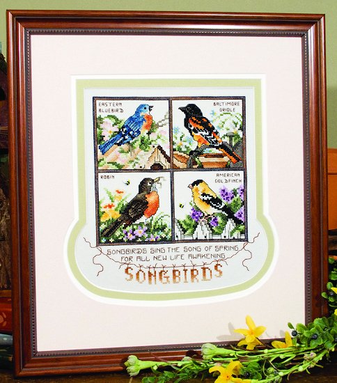 Button Pack - Songbirds & Spring THUMBNAIL