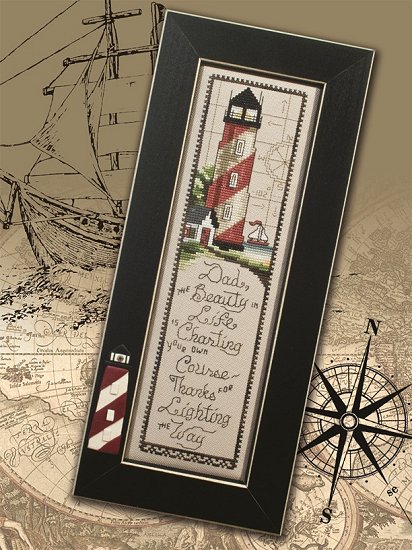 Button Frame - Lighthouse 4x12 Black MAIN