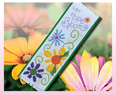 Let Home Bloom Bookmark